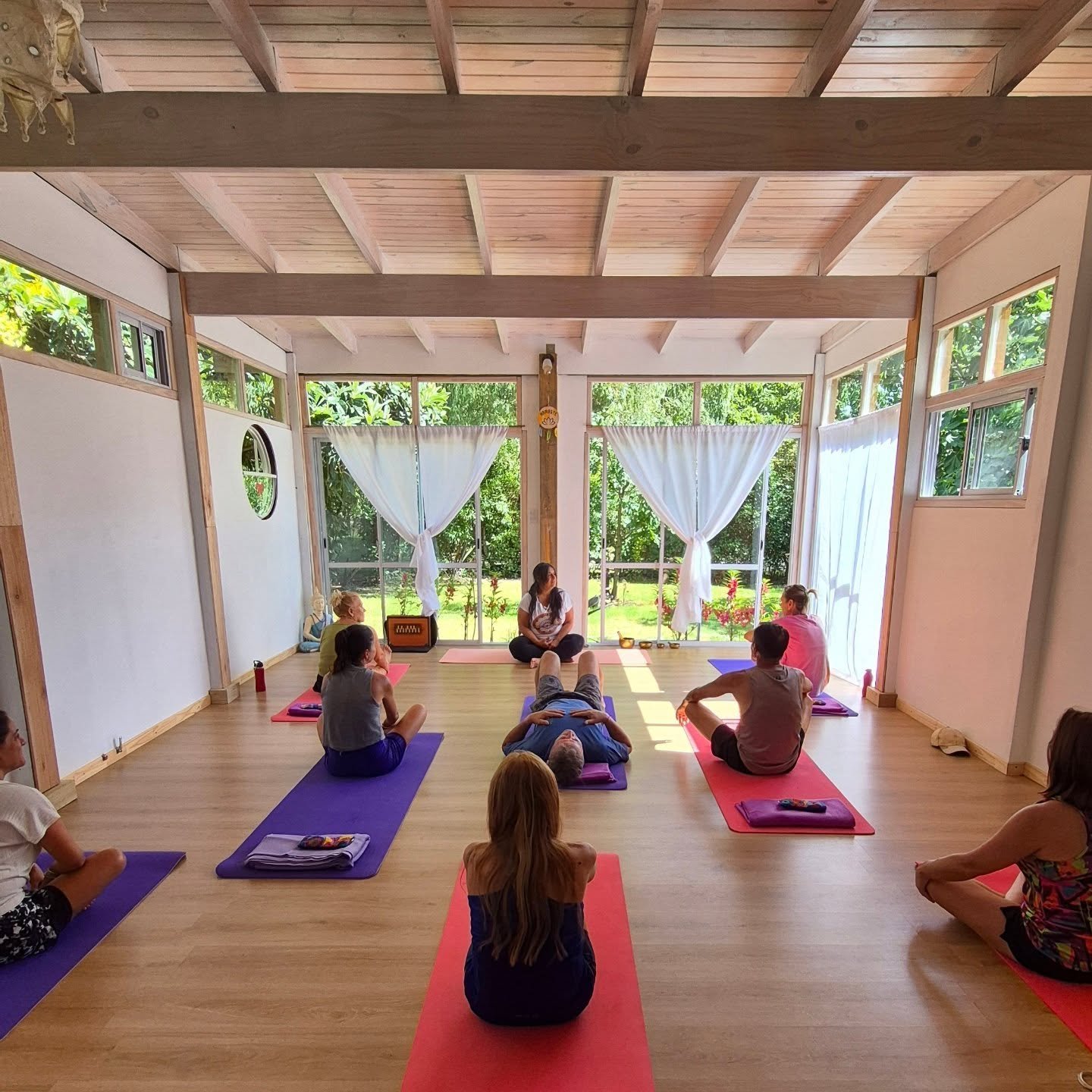 Yoga al aire libre